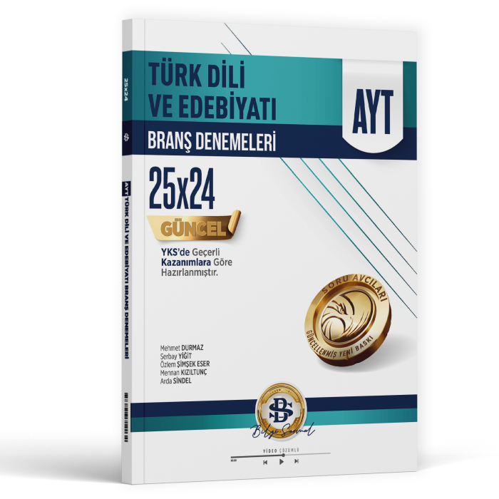 SARMAL YKS AYT DENEME 25 Lİ EDEBİYAT - 25-26